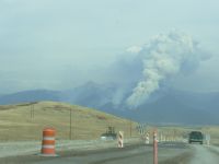 Fire in the Mission Mountains